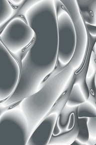 Silber / A7 (74 x 105 mm / 2.9 x 4.1 in) / Ohne Rahmen